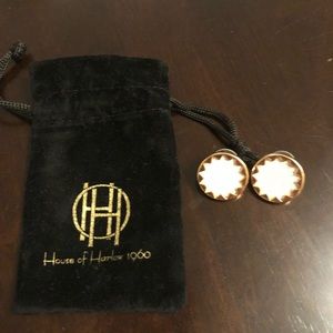 House of Harlow 1960 Sunburst Button Earrings